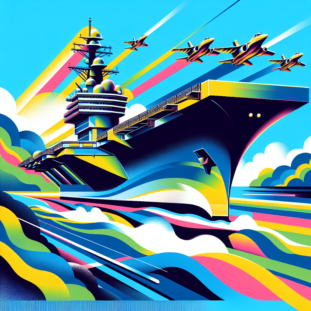 La portaerei Gerald Ford si dirige verso i Caraibi