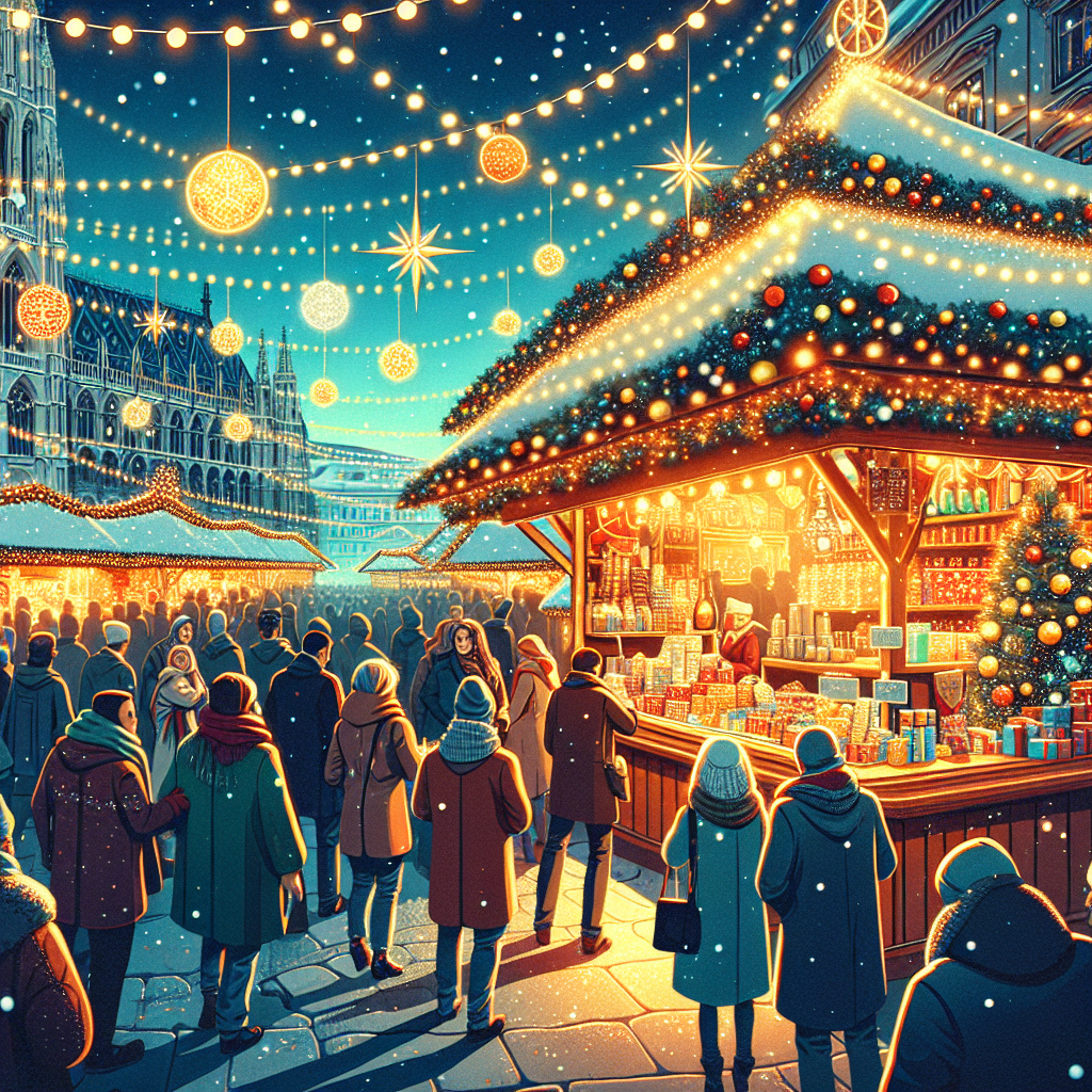 Vienna inaugura i magici mercatini natalizi