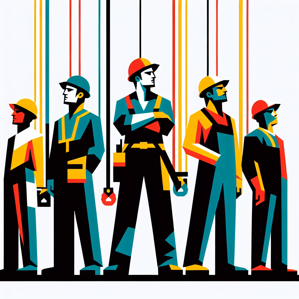 Operai Eurallumina in protesta a 40 metri di altezza