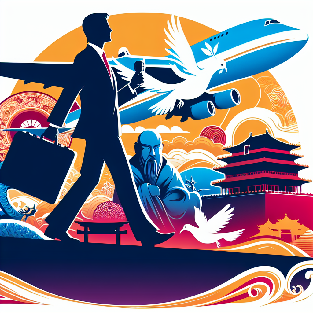 Macron si reca in Cina con un appello di pace