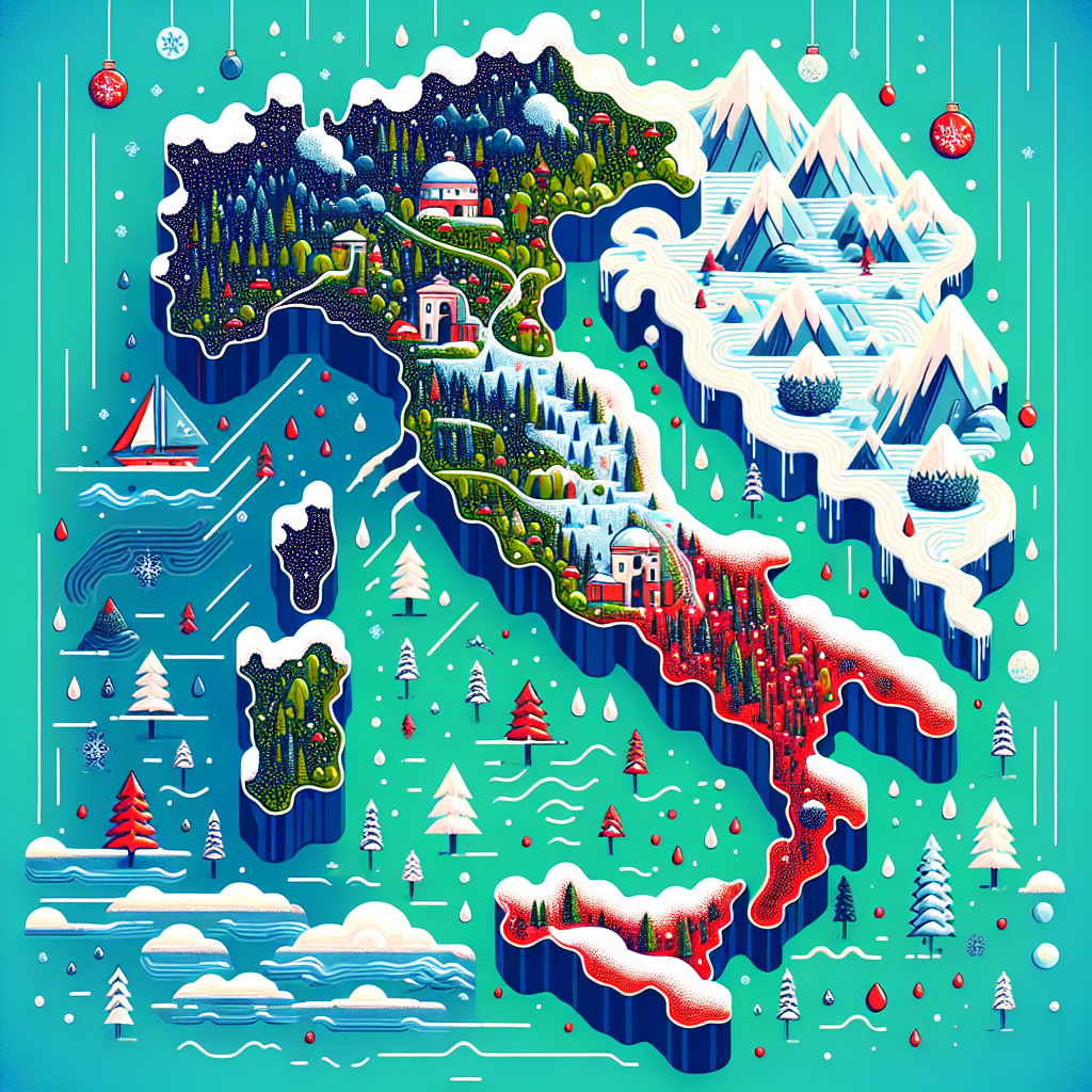 Italia spaccata: gelo e piogge a Natale