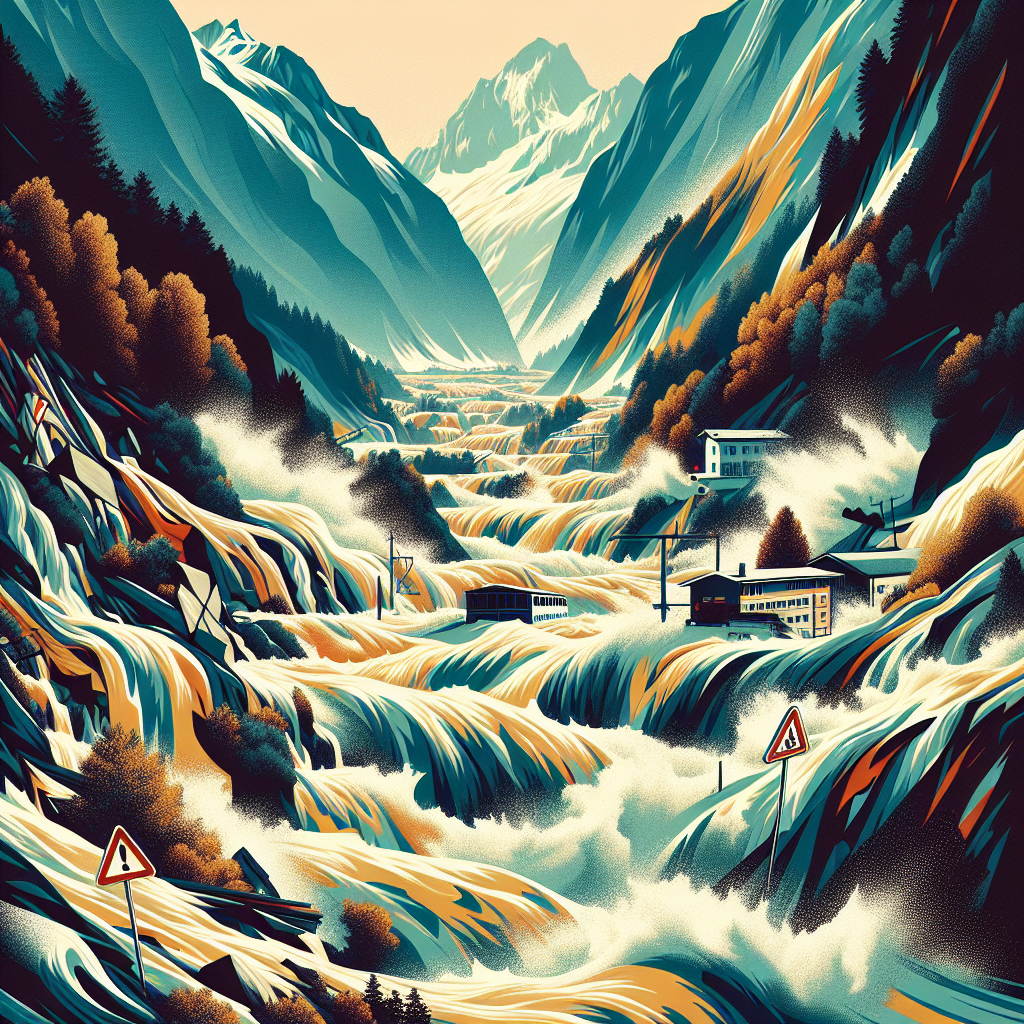 Emergenza fiumi e smottamento in Valtellina