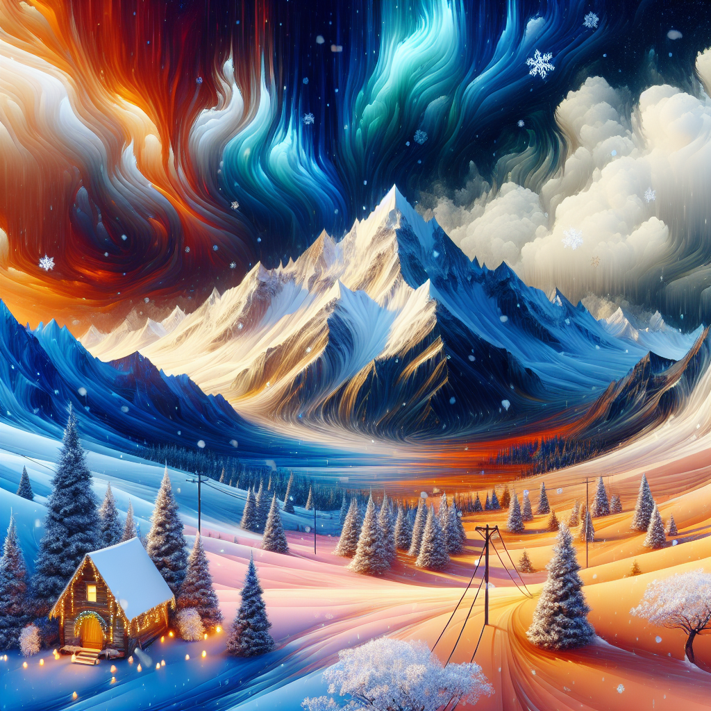 Festività con Neve in Montagna e Maltempo in Pianura