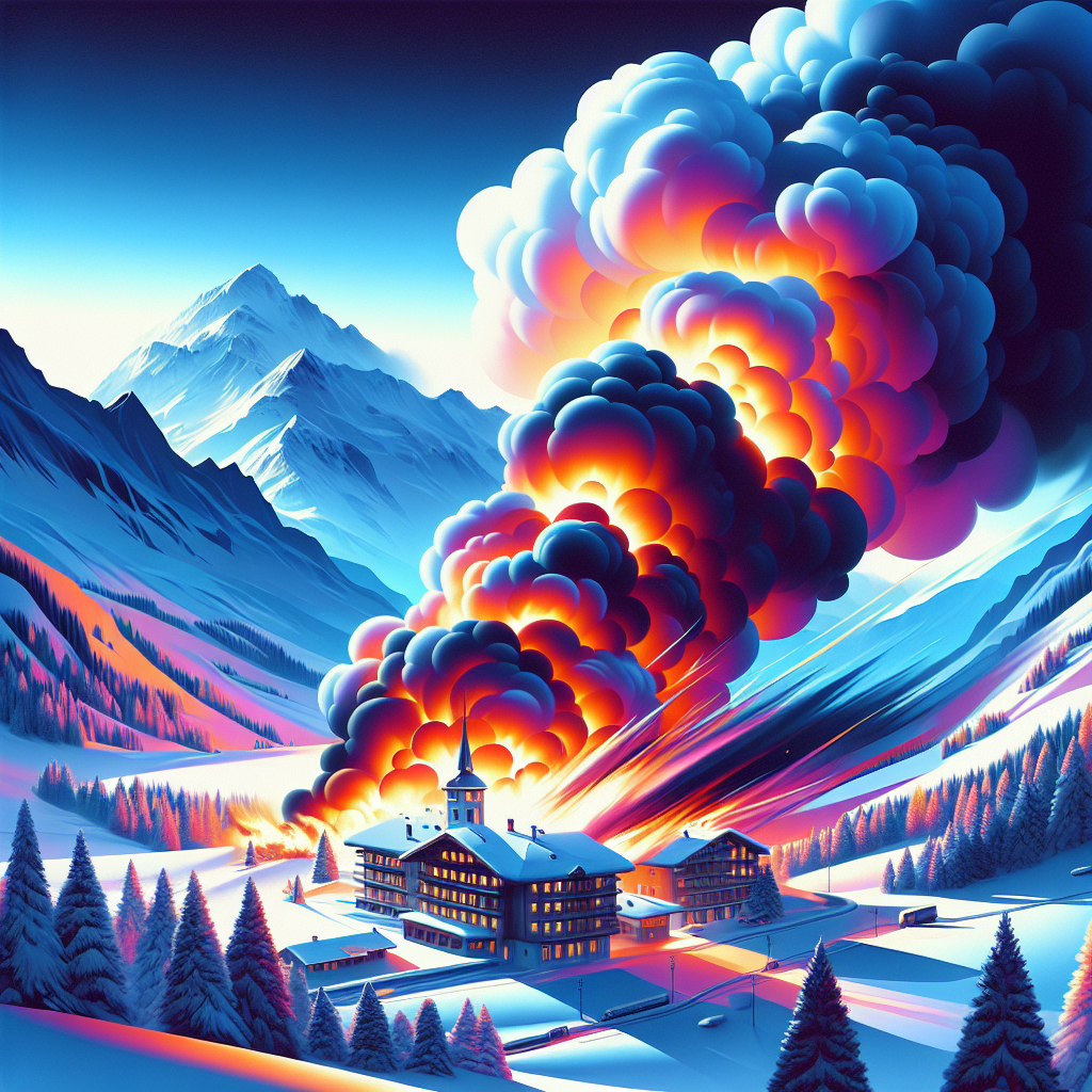 Tragedia sulle Alpi: esplosione in località sciistica