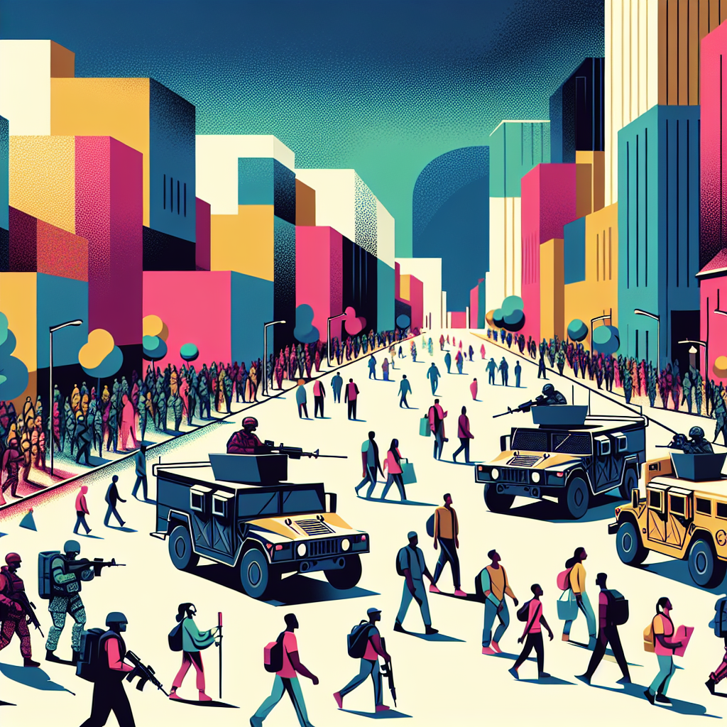 Caracas sotto assedio: blindati e soldati nelle strade