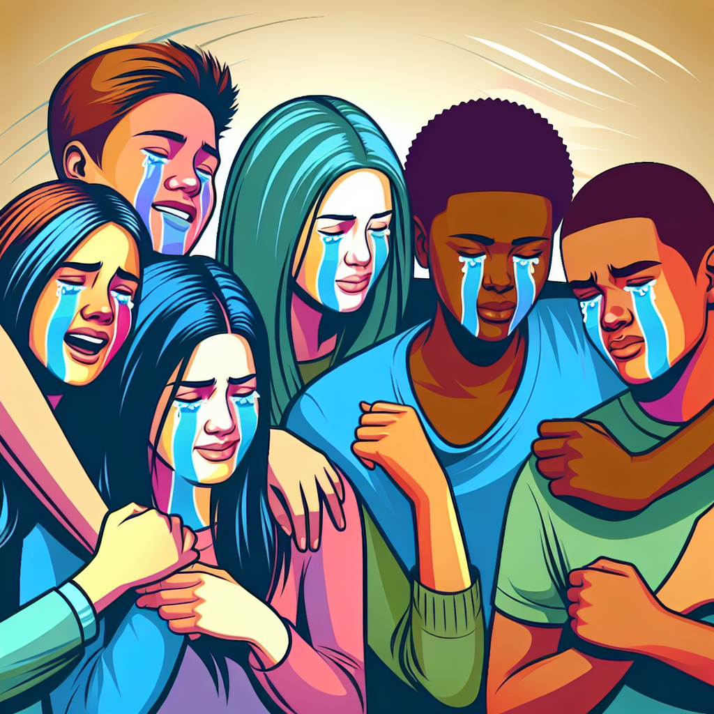 Un Addio Commosso a Cinque Giovani Amici