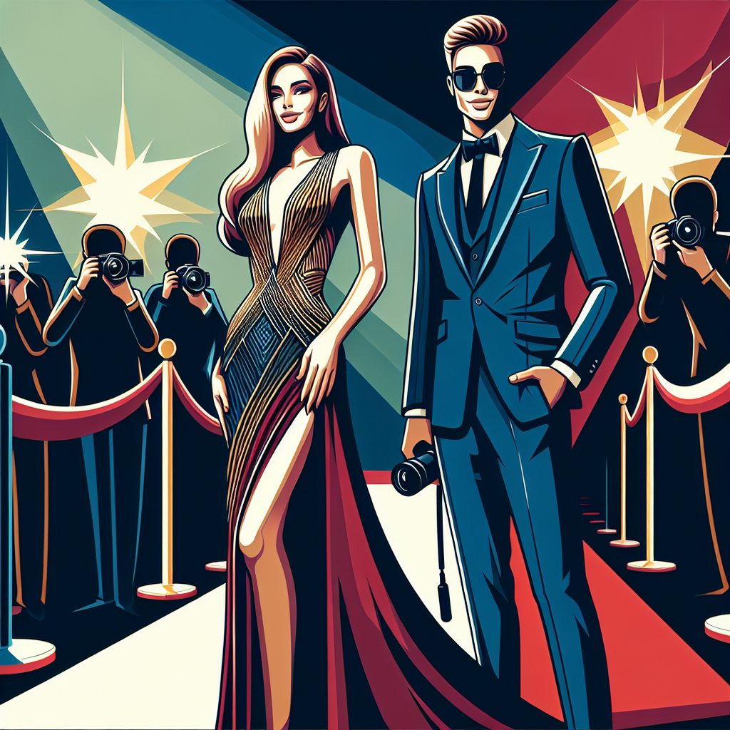 Jessica Moretti e Sacha Baron Cohen: Glamour sul Red Carpet