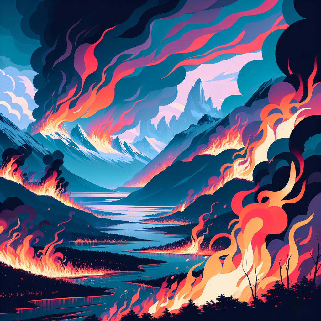 Incendi Devastano Migliaia di Ettari in Patagonia