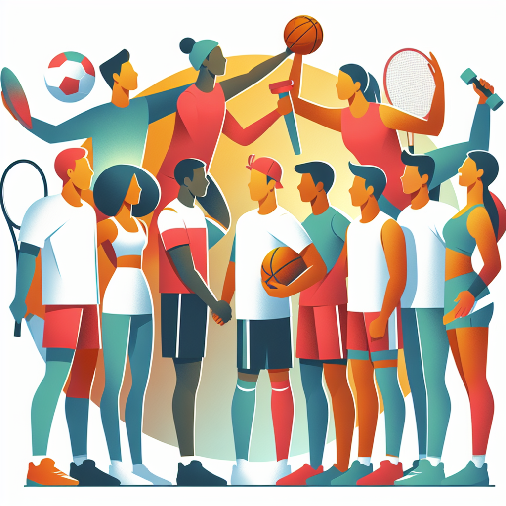 Giovani talenti sportivi: uniti dall'amicizia