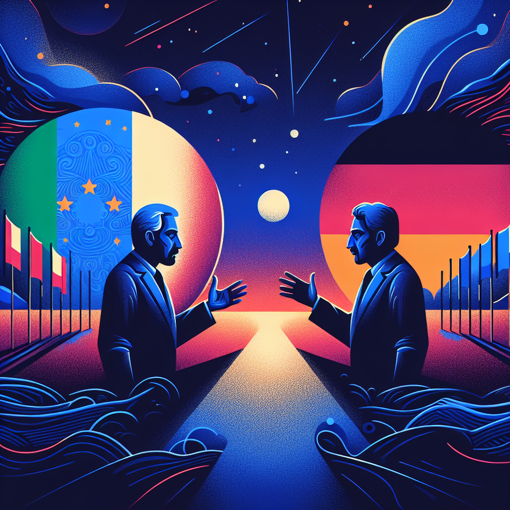 Dialogo Notturno tra Meloni e Merz in Germania